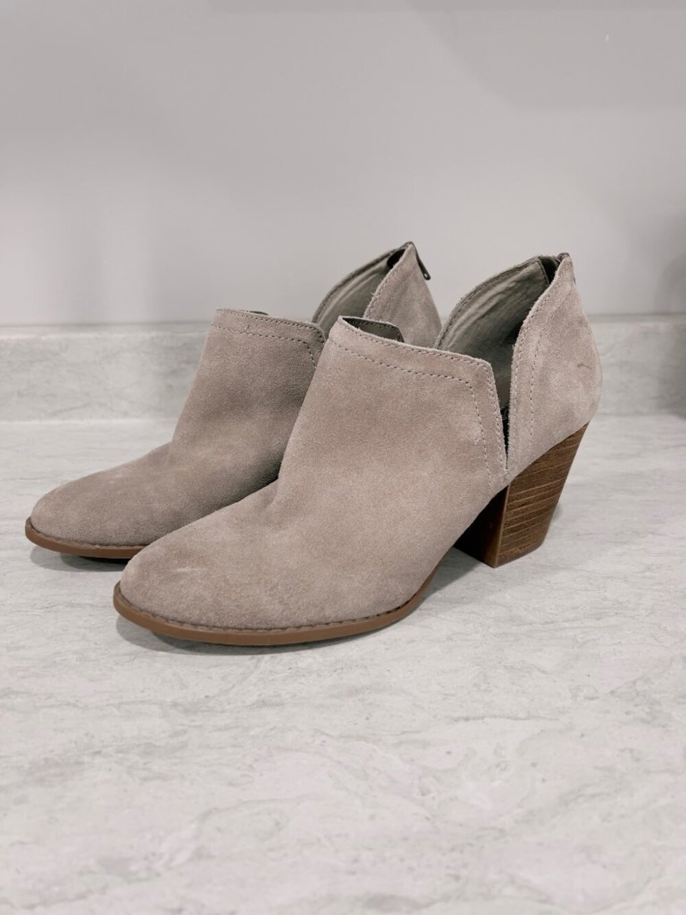Suede Booties